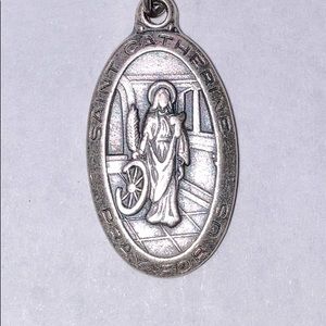 Italian Saint Catherine Necklace